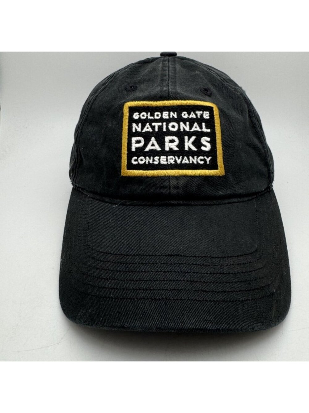 Golden Gate National Parks Conservancy Hat Cap Black Cotton Adjustable Park